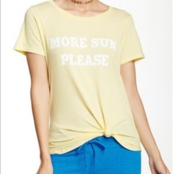 Wildfox More Sun Please T-Shirt - Picture 1 of 8